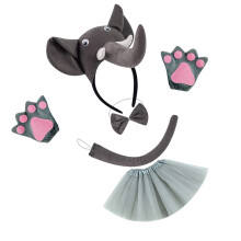 1/3/4/5Pcs Elephant Costume Set Elephant-Threedimensional el