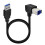 USB3.0-Kabel Hochgeschwindigkeits-AM/BM-Kabel für-Rechtskurve 1