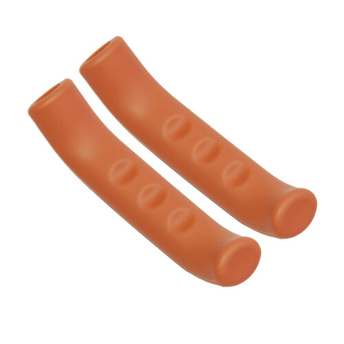 Capot de protection pour levier de frein de vélo de-Orange
