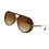 Lunettes de soleil antiques-Cadre imprimé léopard 1