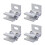 Pinces de fixation de panneaux solaires, 4 pièces, pinces de 1