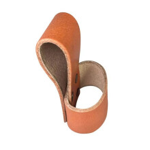 Porte-marteau en simili cuir avec anneaux de ceinture pour un