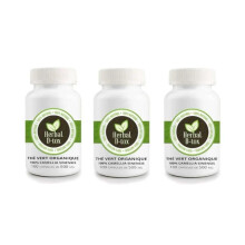3 kpl x Luonnollinen Ravintolisä Vihreä Tee Kapselit Camellia sinensis 500 mg – 100 Kapselia