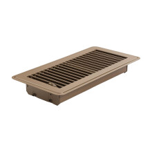 Strong Steel Floor Register Cover with Rusts Proof Finish-Brown