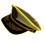 Stylish Embroidered Captain Hat With Illuminating LED-Yellow 1