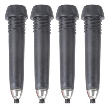 4Pcs Trekking Poles Tip Walking Stick Tip Climbing Rod Tip Feet