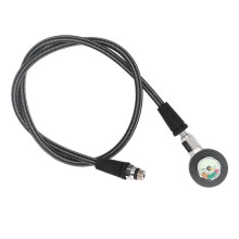 Scuba Diving Pressure Gauge Luminous Submersible Pressure Gauge with High Pressure Hose for BCD Regulator 80cm