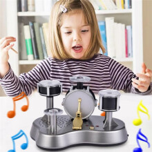 Kids Drum Set Finger Drum Set Electronic Finger Drum Portable Finger Touch Drum Novel Desktop Drum Gift for Kids