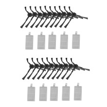 Kit for Panda X500,Gutrend Joy90/Fun 110, Cr120/Cen540 Hepa Filter x 10Pcs + Side Brush x 20