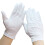 Gants blancs à pois pour occasions formelles, gants-Blanc 1