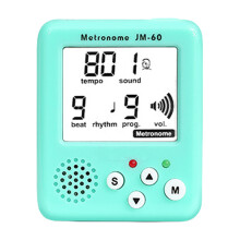 Professional Clip on LCD Digital Metronome-Surfing Green
