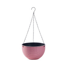 Hangmand Planter Hars Plant Bloempot Voor Thuis Balkon-Roze