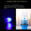 Waterproof LED Fishing Light Efficient Fish Gathering-White 8