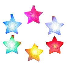 Set of 6 Star LED Light Wristband Glowing Bracelets-Colorful