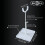 NonSlip Doll Display Stand Height Adjustable Plastic-1718 3 4