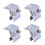 4pcs Solar Panel Mounting Clamps High Efficiency Clamps 1