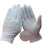 Antislip gestippelde witte etiquettehandschoenen voor-Wit 4