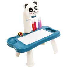 (Panda) Kids Drawing Projector Toy - Learn & Play Art Set