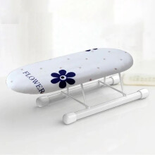 (Flowers) Mini Ironing Board for Home & Travel, Thick Padding