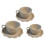 Realistisches Miniatur-Kaffeetasse- und-Helles Teebraun 1