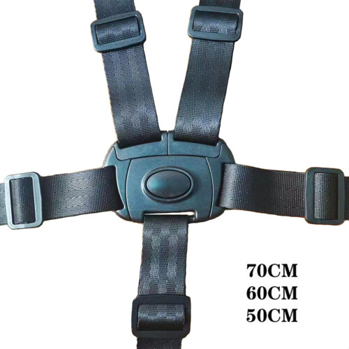 Harnais réglable pour bébé avec système à 5 points pour-Noir 1