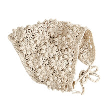 Multifunctionele hoofddeksels voor baby's, katoenachtig-Beige