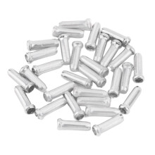 50 stuks Fietsrem Versnellingskabel Eindkap Binnenkabel-Zilver