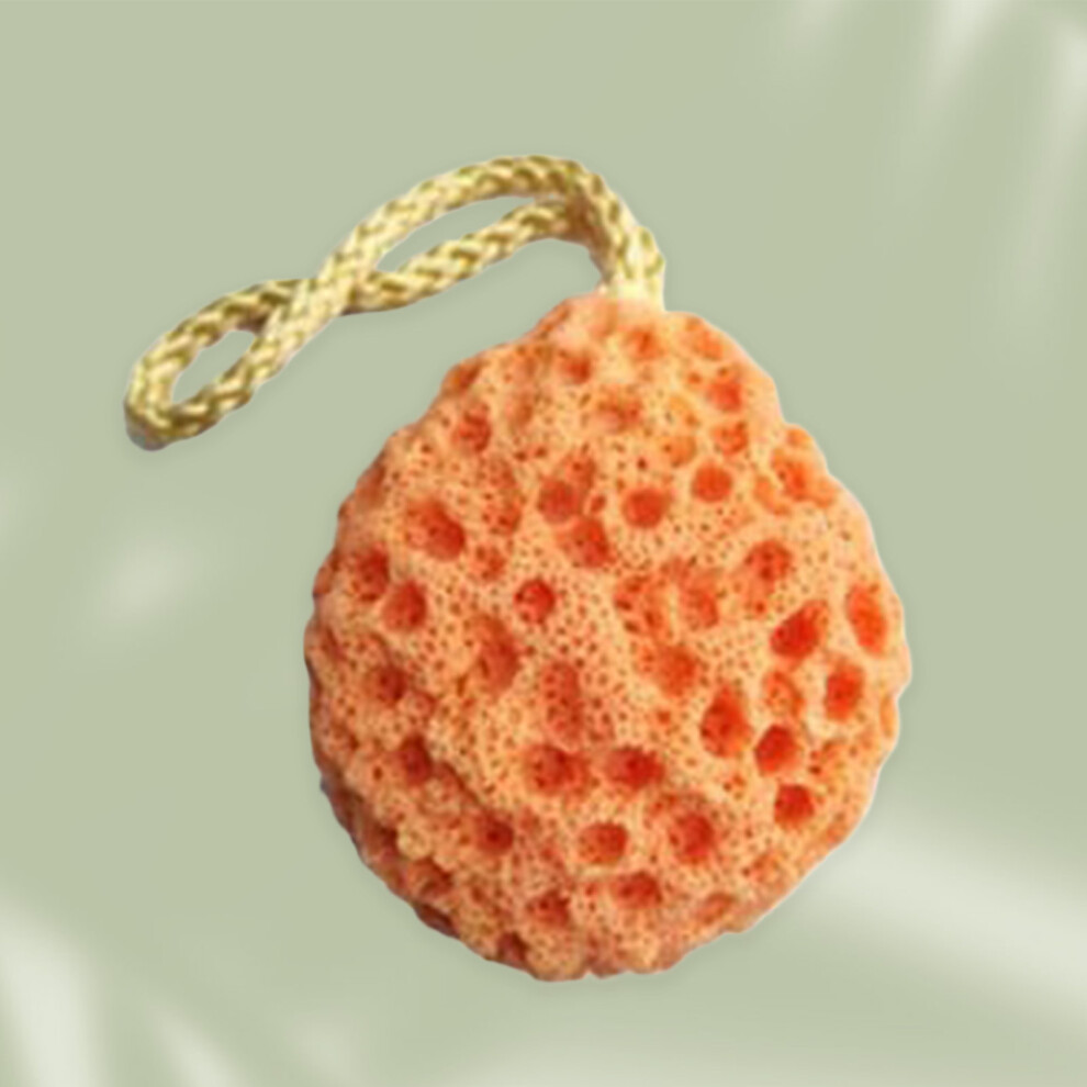 Dachuang Beauty (Orange) Honeycomb Bath Ball For Deep Cleansing & Exfoliation