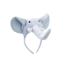 Kids Olifant Kostuum Set Olifant Oor Hoofdband-Threensional su