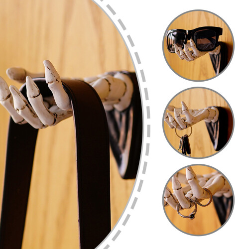 Draagbare Haunting Skeleton Hand Wandarmaturen Stijlvolle 1