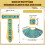King Tuts Hat Costume Egyptian Collar Egyptian-Section 1 3