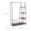 Kapstok met 5 planken - Metalen frame, houtnerf 4