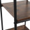 Kapstok met 5 planken - Metalen frame, houtnerf 7