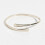 Punk Coiled Einstellbare Spirale Oberarm Manschette-Silber 5