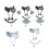 Elephant Ears Headband Bowtie Tutu Skirt-Three three dimensio 10