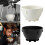 Coffee Cupping Bowls 200ml For Coffee Grinding Boiling-Black 3