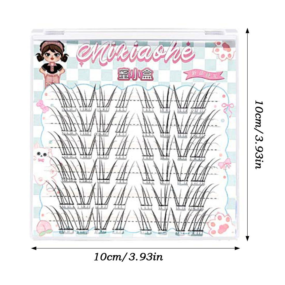 Reach-Tools (Mxh41301) Natural C Curl Lashes For Asian Eyes, Daily Wear