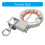 High Load Bearing Cable Routing Pulley 65mm Opening-2 pack 4