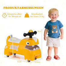 Kleinkind-Fahrzeug mit Stauraum, Licht- und Soundeffekten