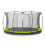 EXIT TOYS EXIT Silhouette Ground Trampoline 12ft with Safety Net – Green 7