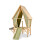 EXIT TOYS EXIT Yuki 350 Playhouse with Slide and Mud Kitchen 10