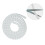 Cable Wire Organizers Protections Tube Spirals Cable-White 1