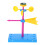 Desktop Model Plastic Windmill Model for Kids Education DIY Toy 1