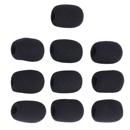 10pcs 8mm Mic Foam Covers