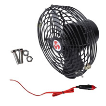 Metal Blade 12V 24V Truck Fan Quiet Cooling System For-12V