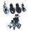 Wheelchair Front Wheel with Front Fork Drive,Replacement-A 4