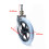 Wheelchair Front Wheel with Front Fork Drive,Replacement-A 5