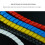 Cable Wire Organizers Protections Tube Spirals Cable-Yellow 5