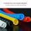 Cable Wire Organizers Protections Tube Spirals Cable-Yellow 6