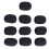 10pcs 8mm Mic Foam Covers 4